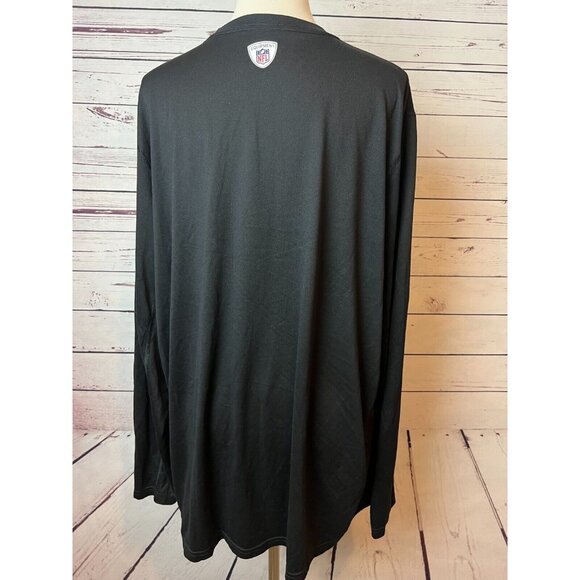 Carolina Panthers Nike NFL Equipment Training Tee Shirt XXL 2X T-Shirt Black 2XL - Picture 4 of 9